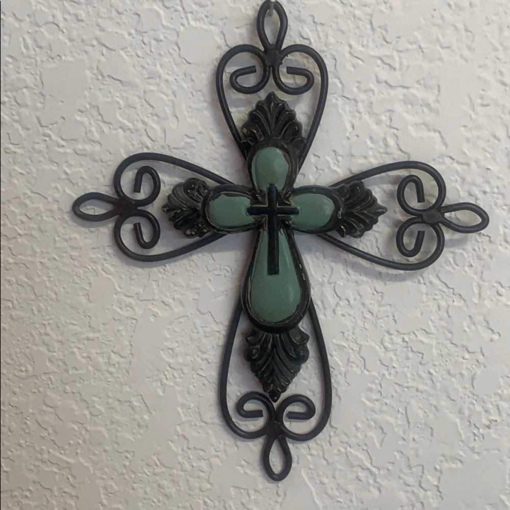 Metal Wall Cross